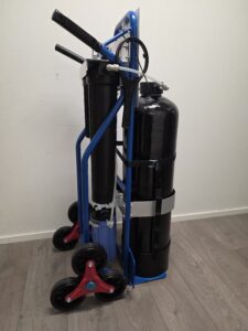 Mobilt deioniseringsanlegg med mixed-bed ionebytter